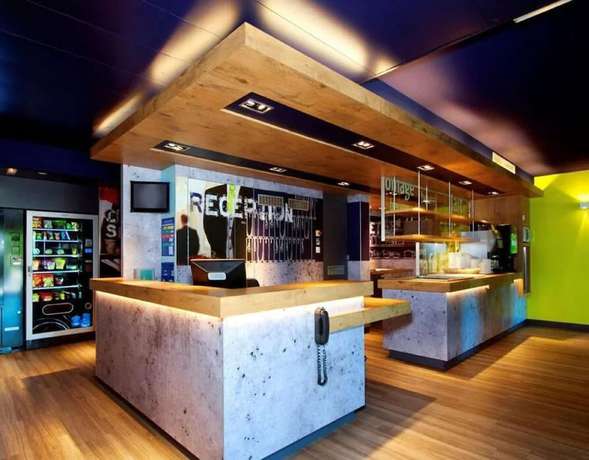 Imagen del bar/restaurante del Hotel Ibis budget Lille Marcq en Baroeul. Foto 2