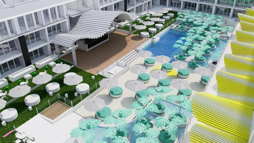 Imagen de la piscina del Hotel Ibiza Rocks Hotel - Solo adultos. Foto 13