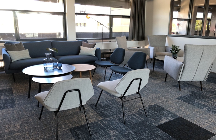 Imagen del bar/restaurante del Hotel Idraettens Hus and Konference. Foto 2