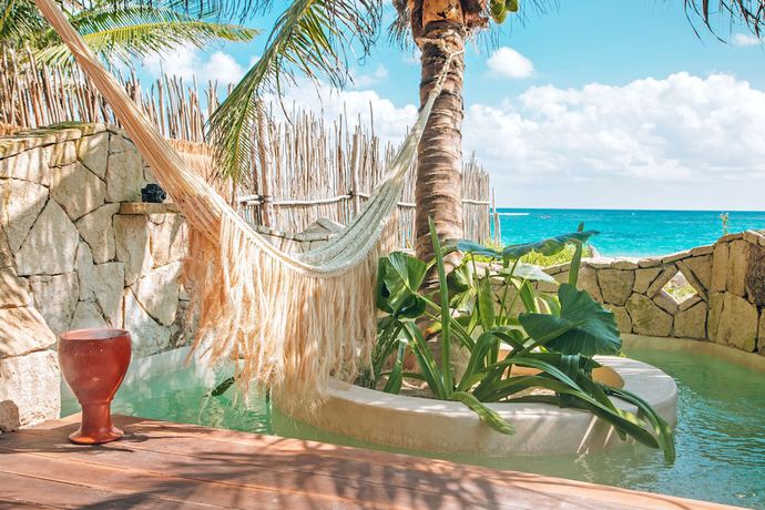 Imagen de los exteriores del Hotel Ikal Tulum. Foto 12