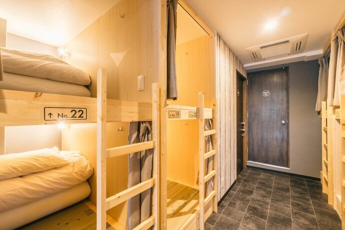 Imagen de la habitación del Hotel Ikidane House Namba Osaka. Foto 8