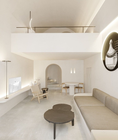 Imagen de la habitación del Hotel Ikies Santorini. Foto 8