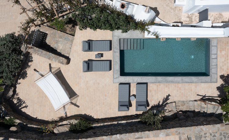 Imagen de la piscina del Hotel Ikies of Mykonos. Foto 6