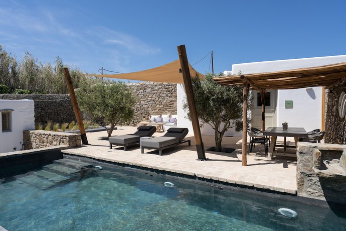 Imagen de la piscina del Hotel Ikies of Mykonos. Foto 8