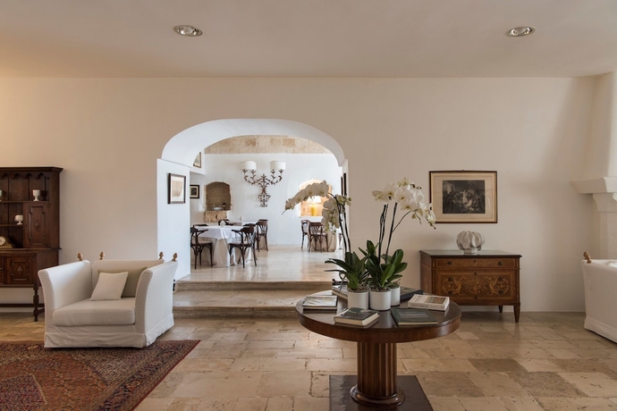 Imagen de los interiores del Hotel Il Melograno, Monopoli. Foto 16