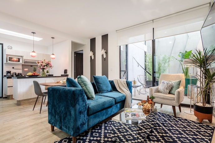 Imagen de la habitación del Hotel Illum&eacute; Urban Living - Apartments in the heart of Roma Norte. Foto 7