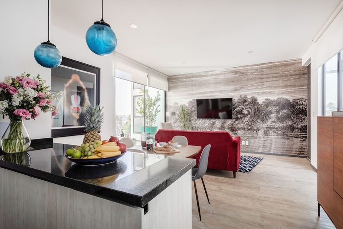 Imagen de la habitación del Hotel Illum&eacute; Urban Living - Apartments in the heart of Roma Norte. Foto 16