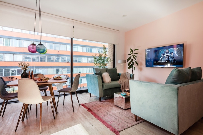 Imagen de la habitación del Hotel Illum&eacute; Urban Living - Apartments in the heart of Roma Norte. Foto 17
