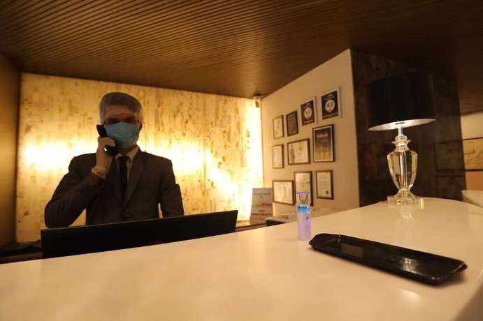 Imagen de los interiores del Hotel Imperial, Ujjain. Foto 14