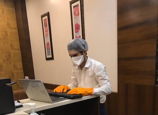 Imagen de los interiores del Hotel Imperial, Ujjain. Foto 17