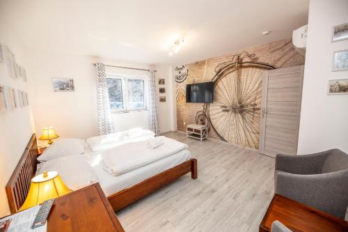 Imagen de la habitación del Hotel In Spirit, hotel v Rožnovsk&eacute;m pivovaru - Pivn&iacute; L&aacute;zně, Wellness & Čokol&aacute;dovna. Foto 8