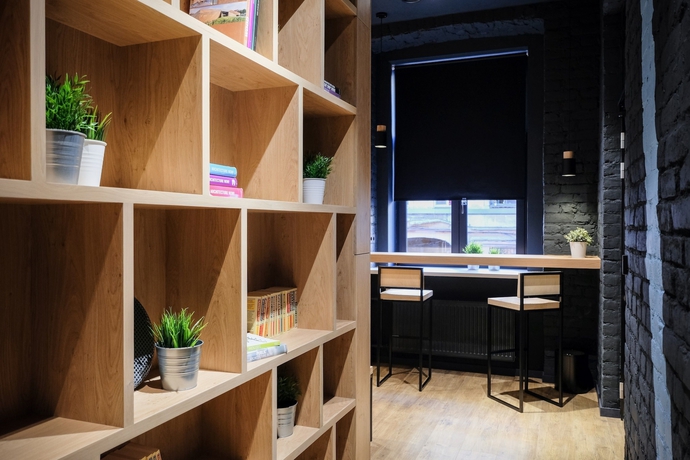 Imagen de los interiores del Hotel Inbox Capsule. Foto 19