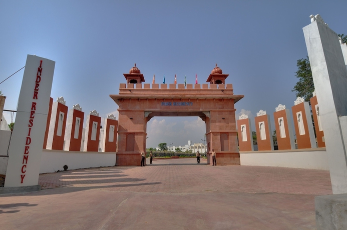 Imagen de los exteriores del Hotel Inder Residency Resort and Spa Udaipur. Foto 12