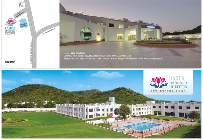 Imagen general del Hotel Inder Residency Resort and Spa Udaipur. Foto 2
