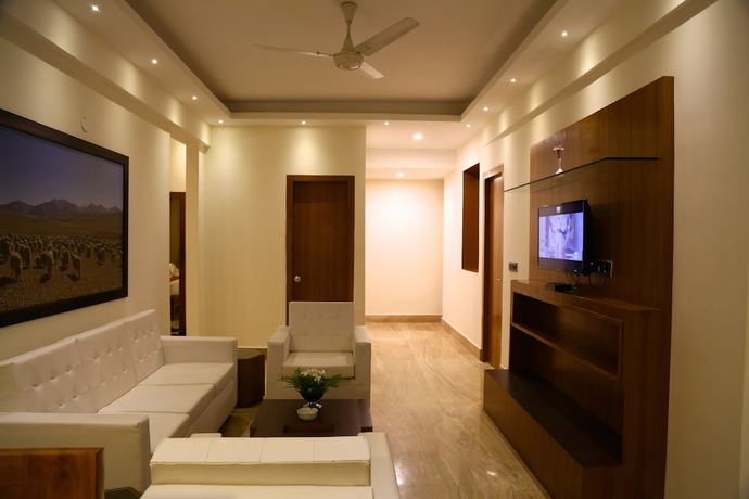 Imagen de la habitación del Hotel Inderlok, Dehradun. Foto 6