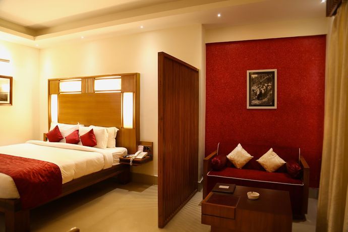 Imagen de la habitación del Hotel Inderlok, Dehradun. Foto 14