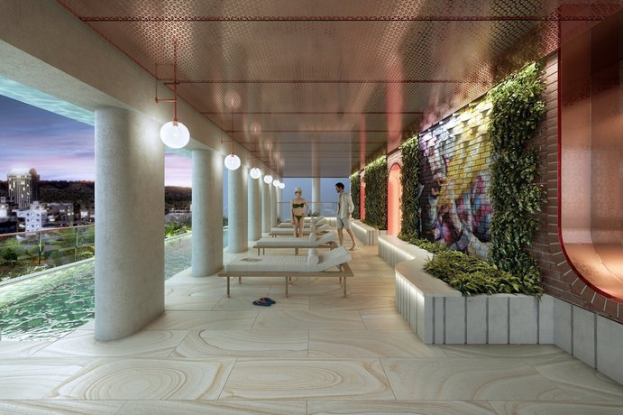 Imagen de la piscina del Hotel Indigo Adelaide Markets. Foto 8