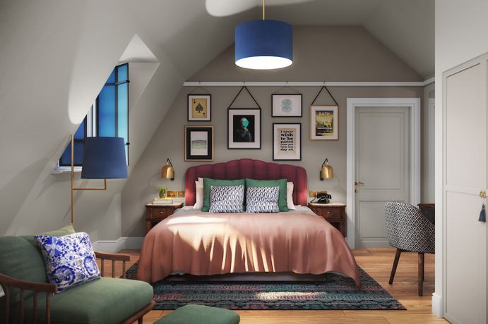 Imagen de la habitación del Hotel Indigo Bath. Foto 4