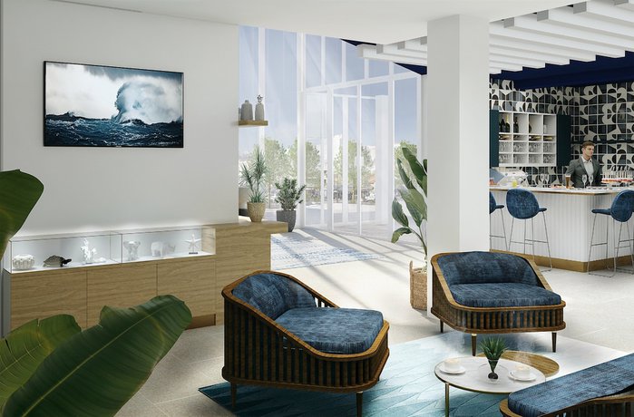 Imagen del bar/restaurante del Hotel Indigo Cagnes-sur-mer, An Ihg. Foto 3