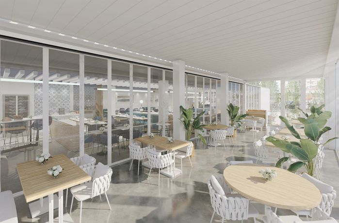 Imagen del bar/restaurante del Hotel Indigo Cagnes-sur-mer, An Ihg. Foto 5