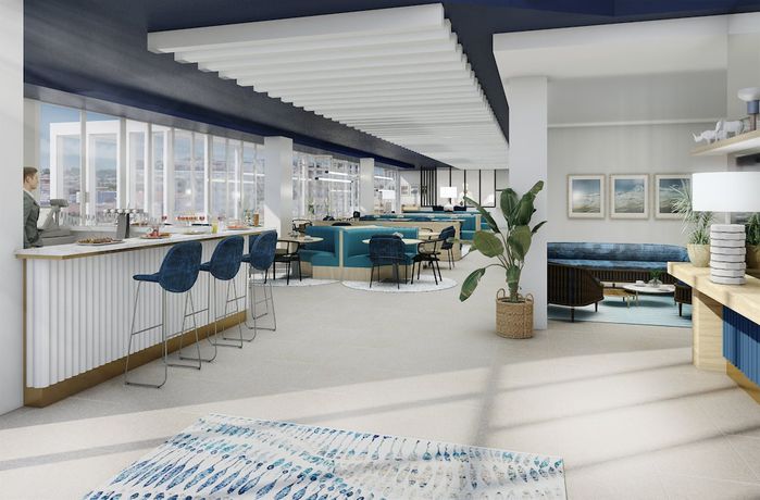 Imagen del bar/restaurante del Hotel Indigo Cagnes-sur-mer, An Ihg. Foto 7