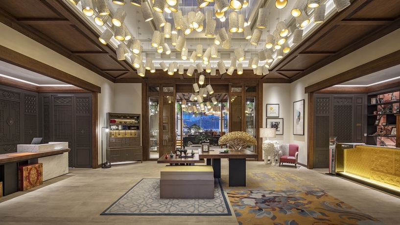Imagen de los interiores del Hotel Indigo Diqing Moonlight City. Foto 18