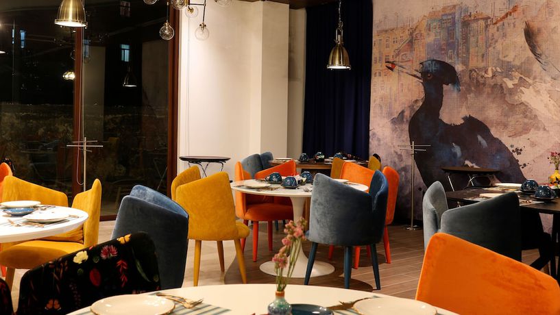 Imagen del bar/restaurante del Hotel Indigo Guanajuato, an IHG. Foto 2