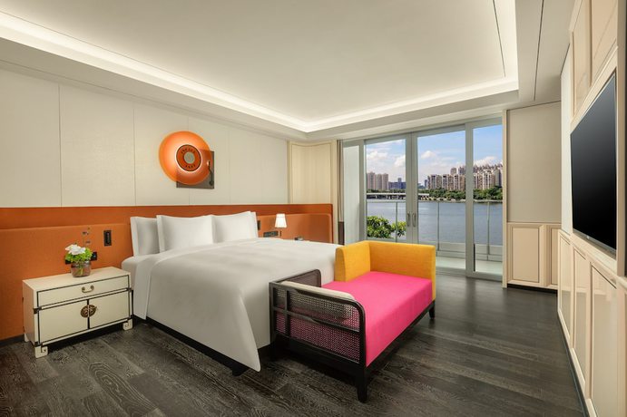 Imagen de la habitación del Hotel Indigo Guangzhou Haixinsha, An Ihg. Foto 7