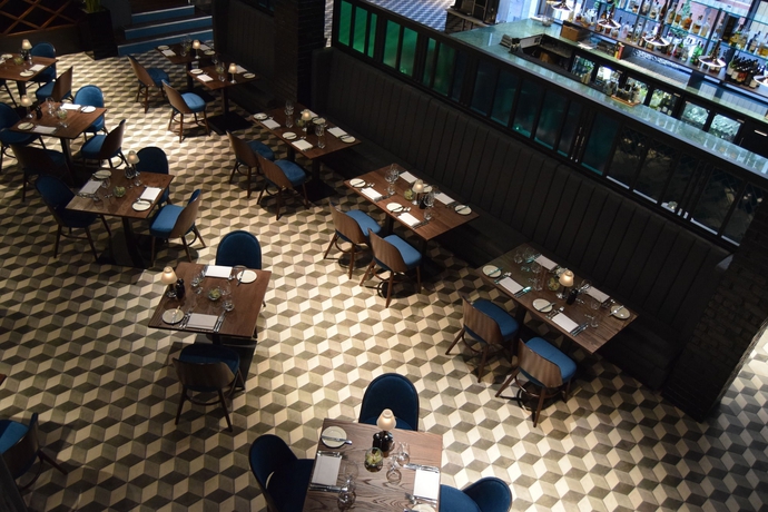 Imagen del bar/restaurante del Hotel Indigo Liverpool, An Ihg. Foto 5