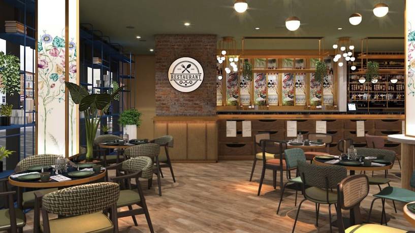 Imagen del bar/restaurante del Hotel Indigo London Clerkenwell by IHG. Foto 2