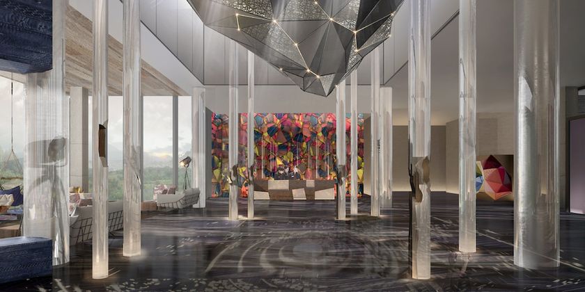 Imagen de los interiores del Hotel Indigo Nanjing Garden Expo, An Ihg. Foto 19