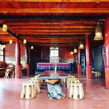 Imagen del bar/restaurante del Hotel Indigo Snail Boutique Hmong Homestay - Hostel. Foto 6