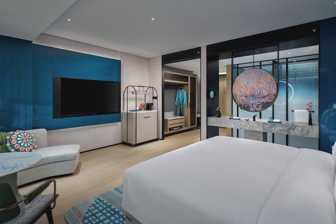 Imagen de la habitación del Hotel Indigo Suzhou Jinji Lake by IHG. Foto 9