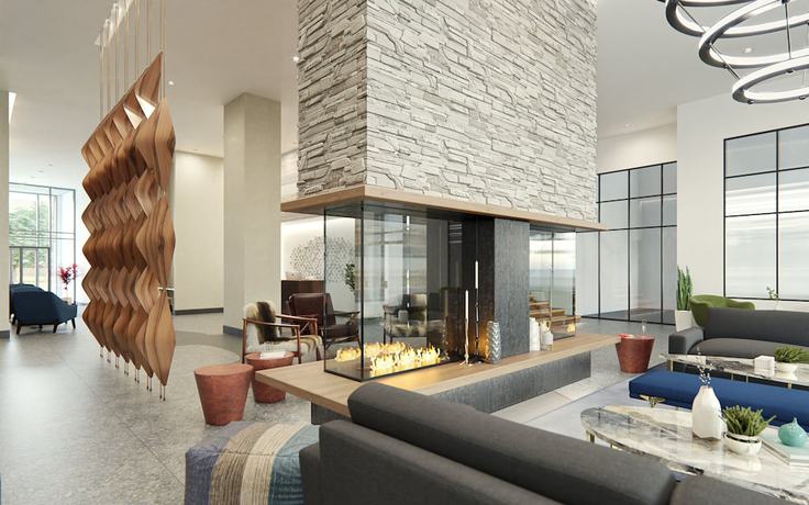 Imagen de los interiores del Hotel Indigo Vancouver Dwtn Portland Area. Foto 19