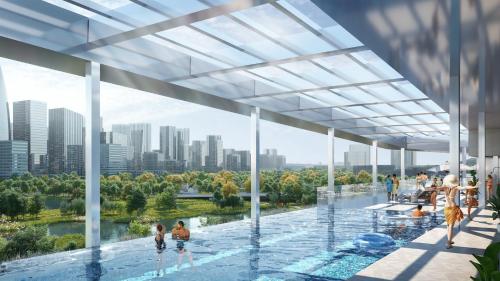 Imagen general del Hotel Indigo Wuxi Taihu New City, an IHG. Foto 2