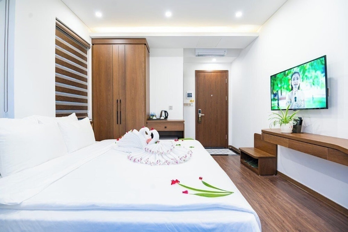 Imagen de la habitación del Hotel Indotel Ha Long. Foto 6