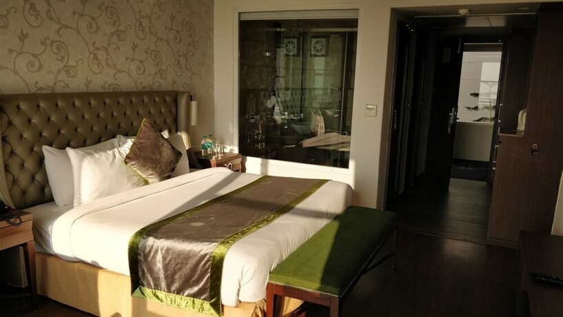 Imagen de la habitación del Hotel Indraprastha Spa Resort. Foto 17