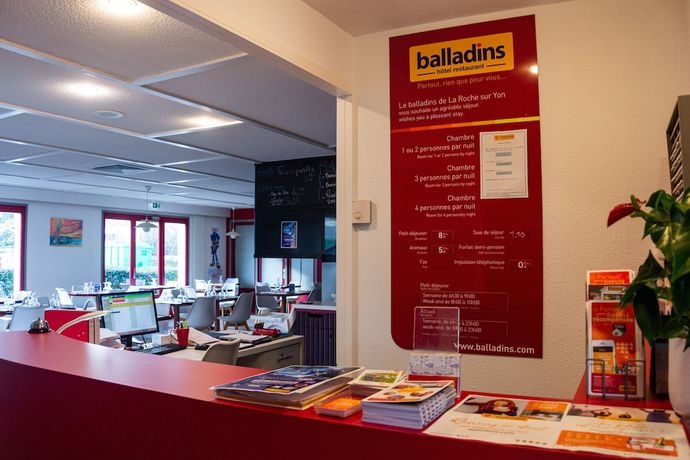 Imagen de los interiores del Hotel Initial By Balladins La Roche-sur-yon. Foto 20