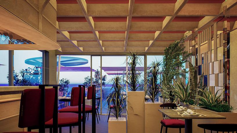 Imagen del bar/restaurante del Hotel Innside By Meliá Bugibba. Foto 1