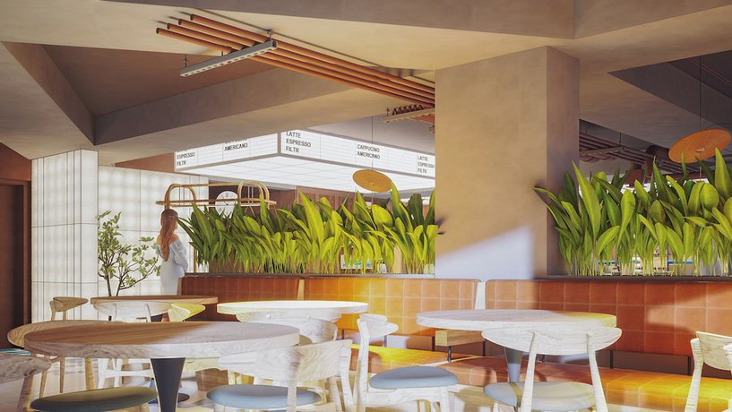 Imagen del bar/restaurante del Hotel Innside By Meli&aacute; Bugibba. Foto 2