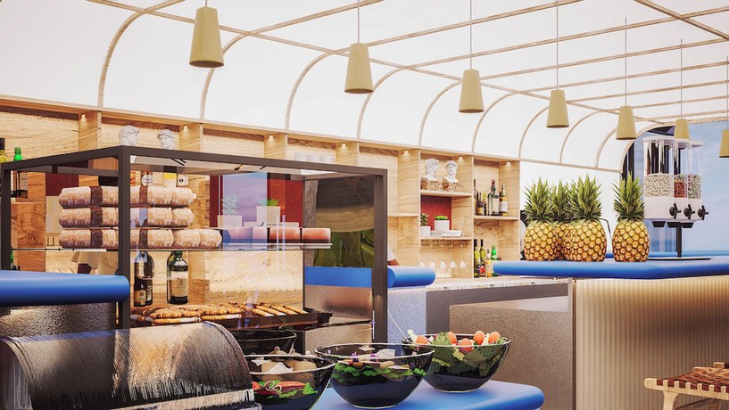 Imagen del bar/restaurante del Hotel Innside By Meli&aacute; Bugibba. Foto 4
