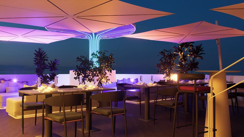 Imagen del bar/restaurante del Hotel Innside By Meli&aacute; Bugibba. Foto 5