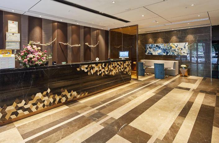 Imagen de los interiores del Hotel Insail Hotels - Luohu Dongmen Shenzhen. Foto 5
