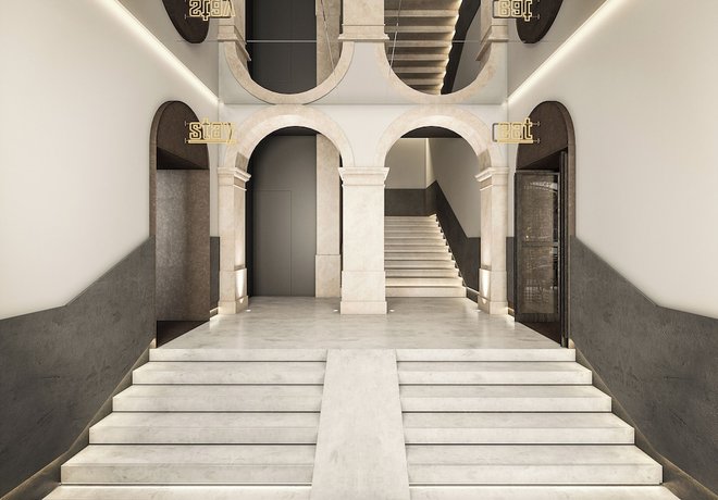 Imagen de los interiores del Hotel Inspira Santos Boutique. Foto 5