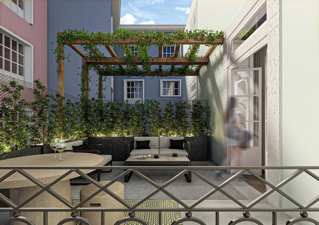 Imagen de los interiores del Hotel Inspira Santos Boutique. Foto 7