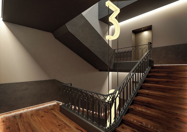 Imagen de los interiores del Hotel Inspira Santos Boutique. Foto 8