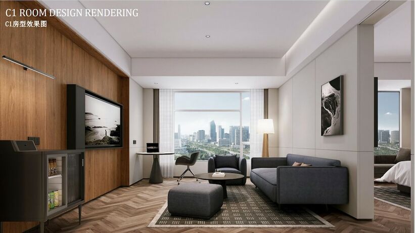 Imagen de la habitación del Hotel Intercity Guangzhou East Railway Station, tianhe. Foto 16