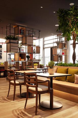 Imagen del bar/restaurante del Hotel IntercityHotel Hildesheim. Foto 2