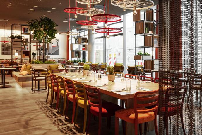 Imagen del bar/restaurante del Hotel IntercityHotel Hildesheim. Foto 4