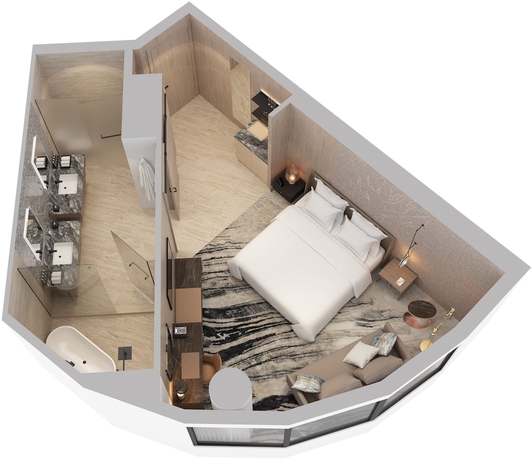 Imagen de la habitación del Hotel Intercontinental Bellevue At The Avenue. Foto 6